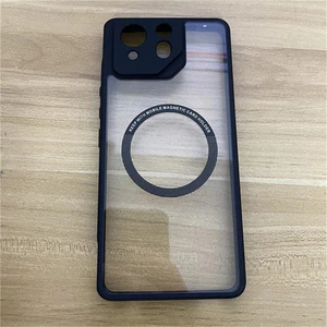 Ốp Nam Châm Cho ASUS ROG Điện Thoại 9 8 7 Pro Vỏ Cảm Giác Da Sạc Không Dây Ốp Lưng Trong Suốt Cho ROG 9 9Pro Phone9Pro Bảo Vệ Vỏ Chống Sốc Ốp Lưng