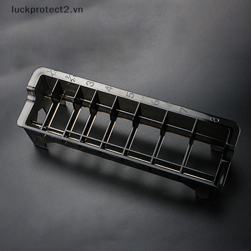 # luckpro # Hộp lưu trữ hướng dẫn bằng nhựa hình chữ nhật đa năng Máy cắt tóc Máy cắt tóc Điện Tông đơ Hộp đựng tổ chức giới hạn.