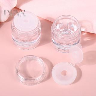 (TFT) 2 / 5 Chiếc Lọ Rỗng Có Lưới Rời Hộp Đựng Bột Nắp Trong Suốt Tự Làm Mỹ Phẩm Chai Có Thể Đổ Lại MỚI