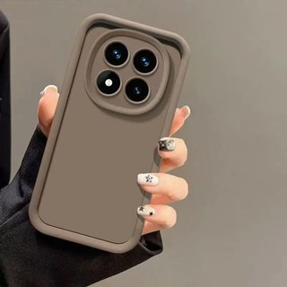 Ốp điện thoại bảo vệ màu trơn đơn giản cho Redmi Note 15 Pro Plus Làm dày mặt sau mềm chống sốc