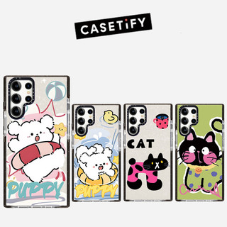 Long Lanh Dòng Chó Mèo Phone Case Dành Cho Samsung Galaxy S26 25 24 23 22 UItra S25 24 Plus Vỏ Bảo Vệ Chống Sốc