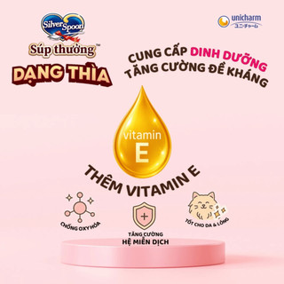 [HŨ 24 THÌA] Súp Thưởng Cho Mèo Silver Spoon Dạng Thìa Vị Cá Ngừ/Cá Ngừ Vằn/Thịt Gà/Hải Sản/Cá Hồi