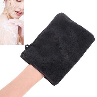 [hatheaven] Găng tay tẩy trang có thể tái sử dụng Mặt Găng tay làm sạch sâu Khăn lau mặt Miếng đệm làm sạch da mặt Đẹp