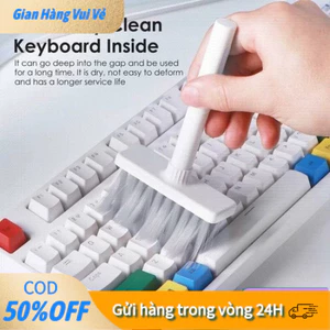 【24H】Bộ dụng cụ làm sạch chuyên nghiệp 5 trong 1 giúp vệ sinh sâu bàn phím máy tính và các khe nhỏ hiệu quả