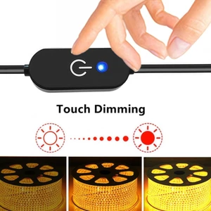 Bộ điều khiển điều chỉnh độ sáng Yoo cho đèn LED Điều khiển cảm ứng Chức năng bộ nhớ USB Type C