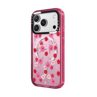 CASECASE X Hồng Hồng Hồng Hồng Hồng Fizz Màu Trong Suốt Cứng Từ Hút Tác Động Dành Cho Apple IPhone 12 13 14 15 16 17 Pro Max Air Plus Có Hộp