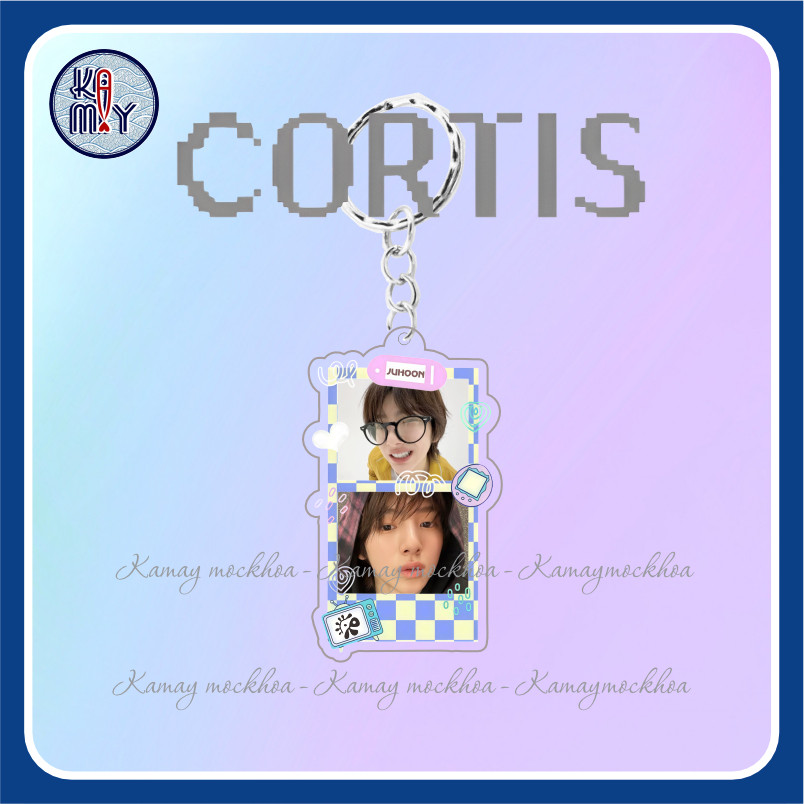 2 Photobooth Kpop CORTIS Keychain Acrylic SEONGHYEON KEONHO JUHOON JAMES MARTIN - KAMAY