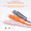 Cáp sạc nhanh 4 trong 1 dài 1.5M 2 trong 1 cho IP Android kèm bộ chuyển đổi cáp USB C-SN-SN