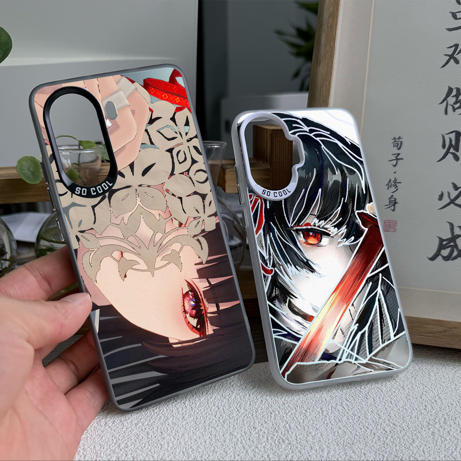 Ốp điện thoại Wuthering Waves _ CHISA Micro Matte cho Redmi Turbo 5 Max turbo 4 Pro Note 15 Pro / 14 / 13 Mi 17 Pro Max 15T 14T K90 Pro Max Xiaomi 15 14 Vỏ Redmi siêu chống sốc