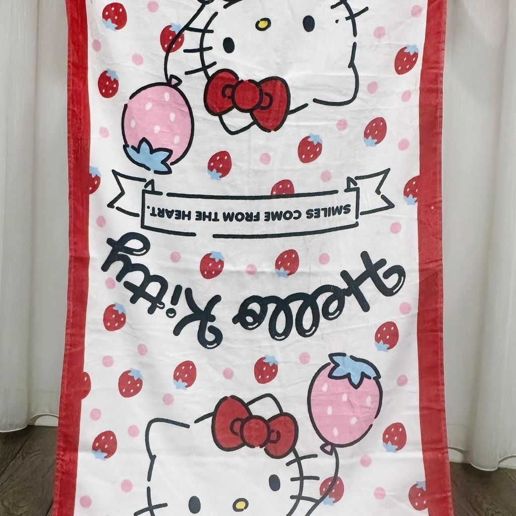Hoạt Hình Hoạt Hình Giai Điệu Khăn Tắm Microfiber Dễ Thương Khăn Đi Biển Phòng Tắm Khăn Tắm Nhanh Khô Thấm Hút Khăn Tắm Lớn