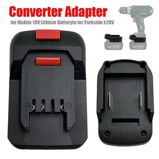Bộ chuyển đổi pin Li-ion YMIFI, Bộ chuyển đổi pin Lithium di động ABS, Bộ chuyển đổi pin bền thực tế chuyên nghiệp cho Makita sang Lidl Parkside X20V cho Makita 18V