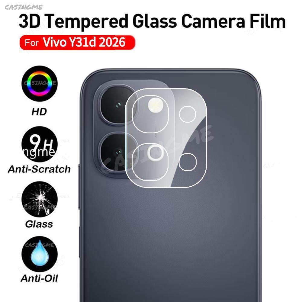 Bảo vệ ống kính máy ảnh 3D Vivo Y31d 2026 cho Vivo Y31d Y31d VivoY31d Y31d Y31 d Y 31d Y31d 4G 5G 2026 Kính cường lực trong suốt Bảo vệ camera sau