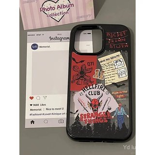 Paint Strange Story Minh họa Niche Art Vỏ trong suốt hợp thời trang cao cấp Thích hợp cho iPhone 17promax 14 15pro 16promax 13 12 Chống sốc 17pro 14pro 15plus 16plus xr 13promax Vỏ điện thoại chống sốc