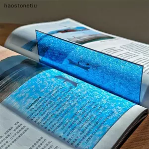 NS Độc Đáo Biển Xanh Đánh Dấu Trang Với Cảnh Hoàng Hôn Tuyệt Đẹp Trong Suốt Bookmarker Với Màu Sắc Sống Động NS