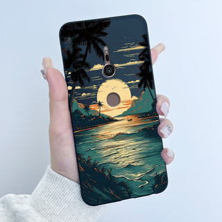 Ốp Lưng Cho Sony Xperia XZ2 XZ3 Đen Silicon Mềm TPU Ốp lưng Sony XZ2 XZ3 Sang Trọng Dễ Thương Tình Yêu Thỏ Vui Nhộn Bảo Vệ Mặt Sau