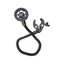 YOI Tập Thể Dục Xe Đạp Điện Thoại Gắn Cổ Ngỗng Xoay 360 Giá Đỡ Điện Thoại Di Động Giá Đỡ Kẹp Từ Tính Cho Điện Thoại Di Động Tab
