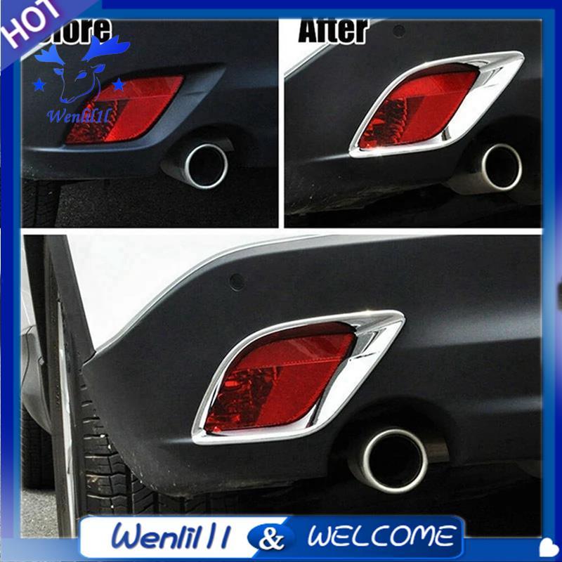 Ốp Lưng Sương Mù Chrome Trang Trí Cho -5 Cx5 2013 2014 2015 2016 Xe Phía Sau Đèn Đèn Bóng Khung Viền Bao