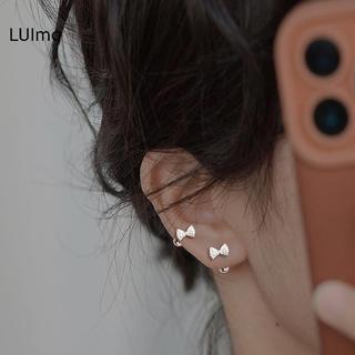LUImo 1 Mũi Nơ Zircon Bông Tai Sụn Xoắn Dành Cho Nữ, Món Quà Trang Sức SBS