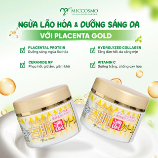 Kem Dưỡng Ẩm Sáng Mịn Da Miccosmo White Label Placenta Rich Gold Cream 60g