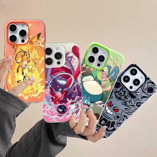 Ốp Điện Thoại Pokemon Anime Gengar Pikachu Cho Samsung Galaxy A55 A56 A54 A52 A52S A07 A06 A05S A05 A04E A04 A03 Core Ốp Lưng Mềm Mờ Dễ Thương