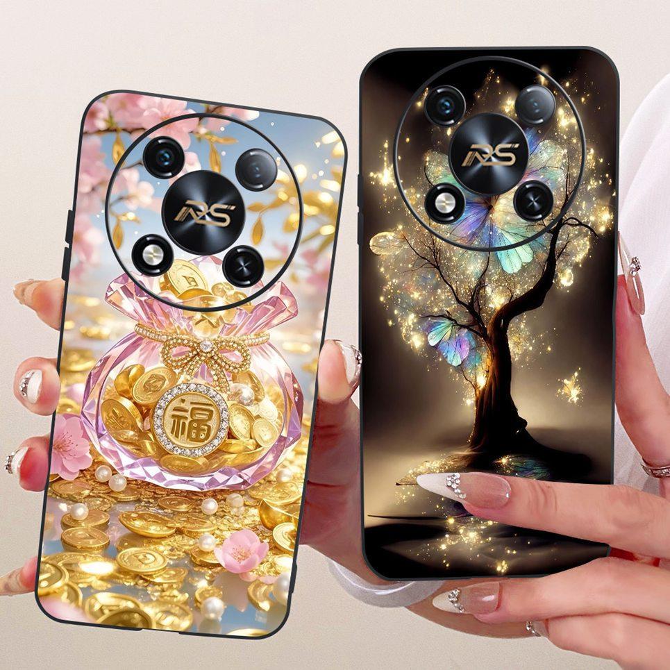 Cho Itel RS4 ITEL S666LN Ốp Điện Thoại Rồng Trung Quốc Mèo Dễ Thương Hoạt Hình Động Vật Họa Tiết Vỏ Mềm Mờ Silicon Ốp Lưng