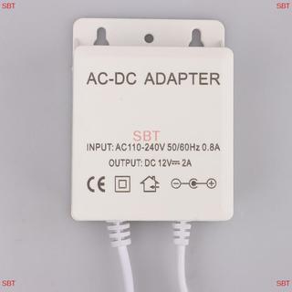 [SB] AC / DC 12V 2A 2000ma Camera Quan Sát Bộ Chuyển Đổi Nguồn Điện Ngoài Trời Chống Thấm Nước EU US Cắm Adapter Sạc Cho Camera Quan Sát video MỚI