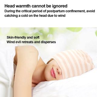 Mũ chui đầu NCE thoải mái sau sinh, thoáng khí từ vải cotton mềm mại