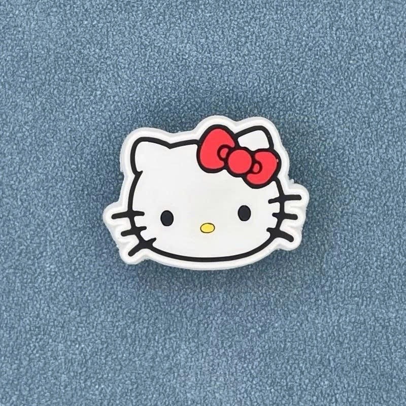 CHARM CHÍNH HÃNG: CHARM HELLO KITTY - HÀNG CHẤT DÀY - CỨNG- NÚT GẮN XỊN