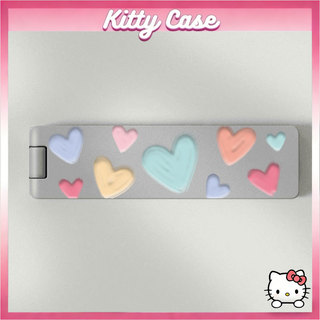 Kẹp kim loại màu bạc, cá tính, cao cấp, phong cách dán dễ thương, ẩn, mang theo, tất cả các vỏ điện thoại