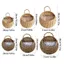 Giỏ hoa PWSEND, Treo tường Handmade Dệt treo chậu trồng cây, Hộp đựng hoa trồng tại nhà & sinh hoạt