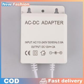 Bộ chuyển đổi nguồn Ac/DC 12V 2A không thấm nước cung cấp điện Adapter