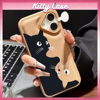 Ốp lưng cấu trúc nệm khí Cho iPhone 11/12/13/XR/14/15/16/17/7/XR Pro Max Plus Ốp lưng bao quanh thời trang Mèo