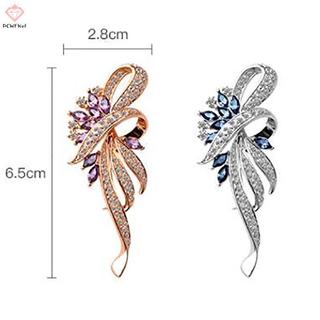 Trâm corsage kim cương tinh tế cao cấp - quà tặng ngày lễ hoàn hảo