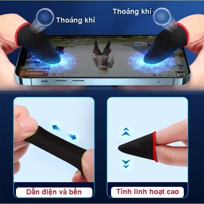 PUBG, Liên Minh Huyền Thoại, Găng Tay Trò Chơi Chính Hãng King Glory, Găng Tay Chống Mồ Hôi, Siêu Nhạy Cảm, Độ Đàn Hồi Tốt