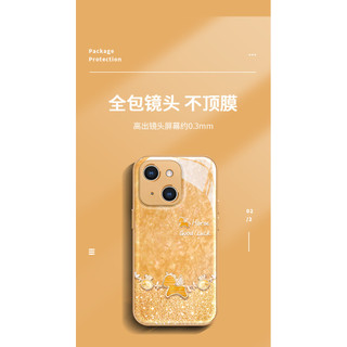 Thích hợp cho Ốp điện thoại 17promax Hydrogel iphone15 Túi may mắn Pony Dây 16 Giá trị cao 14