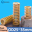 Khuôn Vàng Chết Lò Xo Xoắn Ốc Dập Nén Lò Xo Đường Kính Ngoài 25 27 30 35 Mm