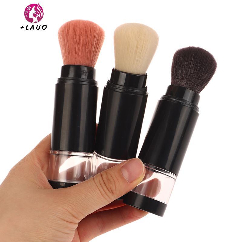 Springevenstar 2 Trong 1 Cọ Nền Bàn Chải Trang Điểm Rỗng Du Lịch Blush Với Chai Bột Lỏng Có Thể Đổ Lại Bình Trang Điểm Dụng Cụ Làm Đẹp Springevenstar