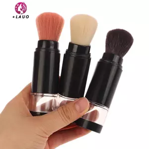 Springevenstar 2 Trong 1 Cọ Nền Bàn Chải Trang Điểm Rỗng Du Lịch Blush Với Chai Bột Lỏng Có Thể Đổ Lại Bình Trang Điểm Dụng Cụ Làm Đẹp Springevenstar