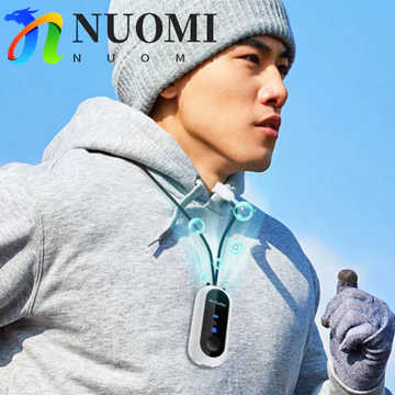 Máy lọc không khí cầm tay NUOMI, Công nghệ Ion âm Thiết kế cổ treo Máy lọc Ion âm, Pin 780mAh Máy lọc không khí Mini không bức xạ màu đen cho người cao tuổi
