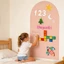 SA Bọt Sắt Dính Decal Dán Tường 31 5x15 74Inch Bảng Phấn Từ Tính Có Thể Xóa Được Cho Trẻ Em Nghệ Thuật Vẽ Doodling Và Chơi