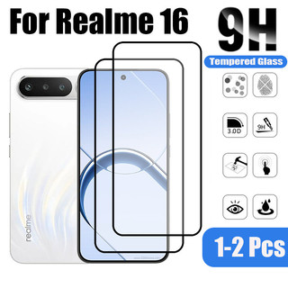Realme 16 1-2 Chiếc HD Kính Cường Lực Bảo Vệ Màn Hình Cho Realme 16 Pro 15t 14 14x 13 12 Plus 11x 12x 11 5G 4G 9D Kính Bảo Vệ Phim