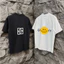 Áo Thun GWC Thêu Ngực Lưng Logo Vuông KCloset Áo Phông Cotton Dày Dặn Unisex NA106