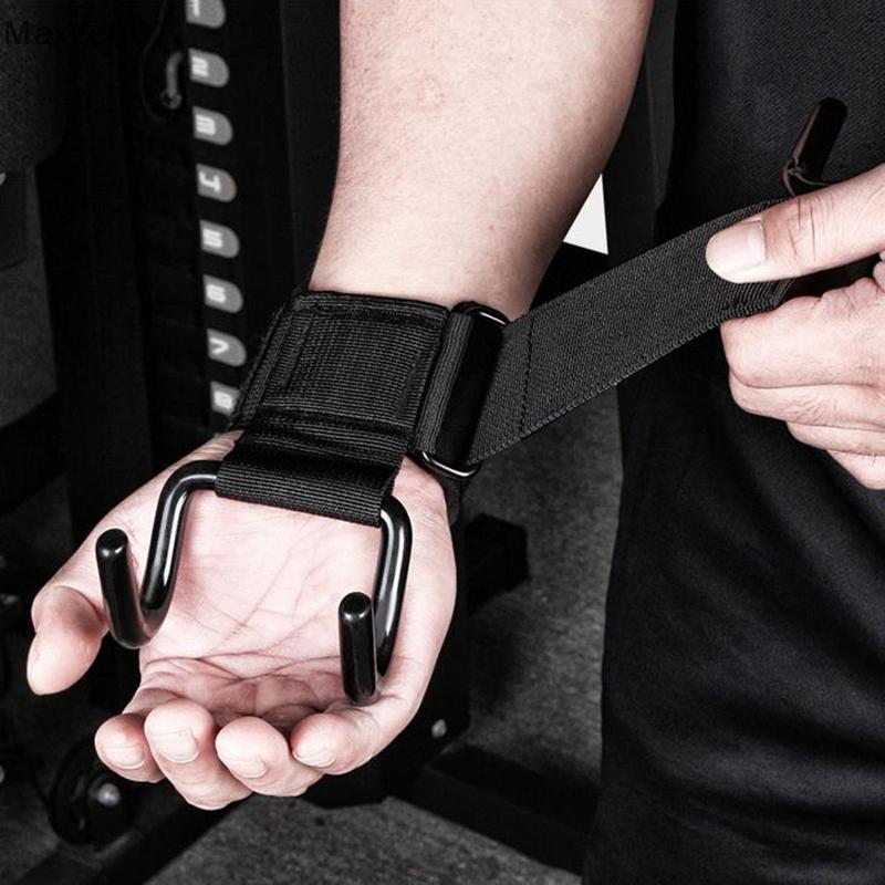 Cod thể dục cử tạ Palm Guard pull-up cổ tay móc thanh ngang thiết bị thể thao sức mạnh đào tạo tay hỗ trợ móc
