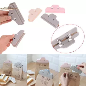 TRTR Hữu Ích Kẹp Quần Áo Văn Phòng Tập Tin Giấy Kẹp Túi Bảo Quản Thực Phẩm Nhựa Niêm Phong Kẹp VN