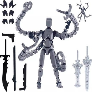 Thời trang 3D in hình nhân vật hành động mô hình linh hoạt, tiện ích fidget cho người đam mê khoa học viễn tưởng