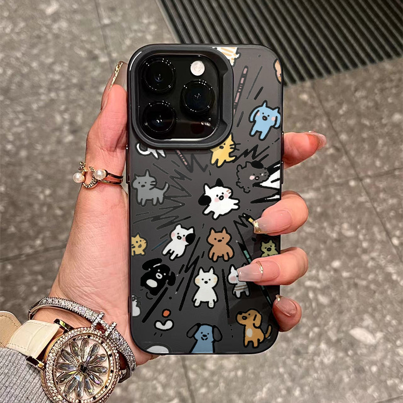 Đáng yêu pháo hoa nổ hình ảnh cho 16 trường hợp điện thoại iPhone 17Air Frosted Meta Air Air 14 13 11Pro