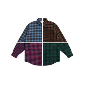 Áo sơ mi dài tay vạt tròn VIETTIEN SMART CASUAL vải Cotton form REGULAR VT00000694