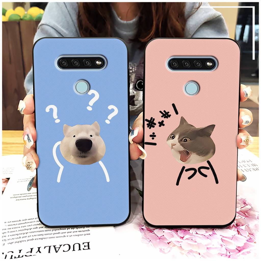 Ốp Lưng TPU Graffiti LG Q51, chống sốc toàn bộ, thiết kế hoạt hình bền đẹp, dễ thương, bảo vệ máy