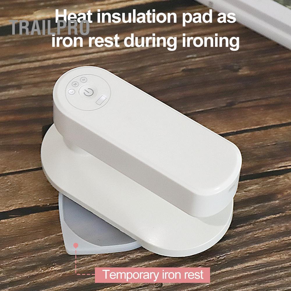 TrailPro Bàn ủi di động không dây có thể sạc lại bằng pin Hiệu quả cho gia đình và du lịch