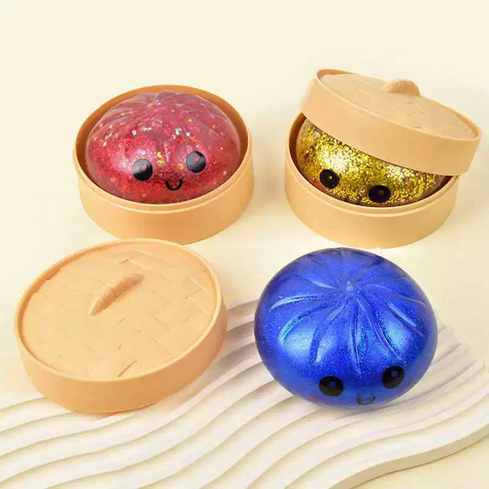 Dễ Thương Bánh Bao Squishes Fidgets Đồ Chơi Mềm Squishies Họa Tiết Độc Đáo Cho Nam Nữ